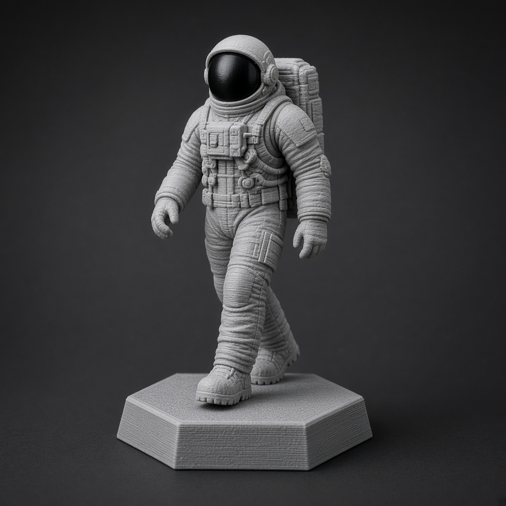 Miniatura astronauta 75mm