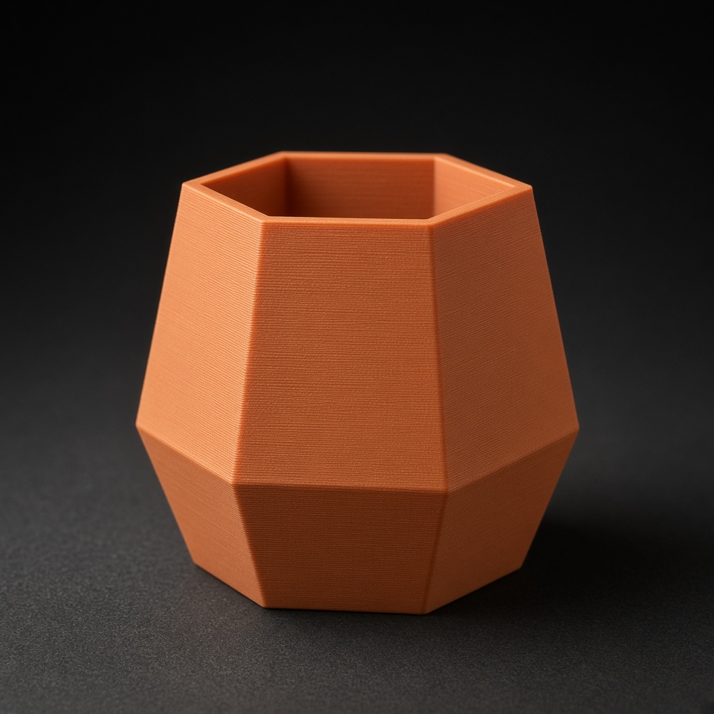 Vaso hexagonal